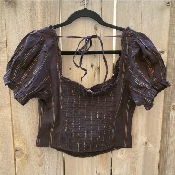 NWT $78 FP Seratonin Corset Top in Expresso Bean Size Small - Picture 10 of 14